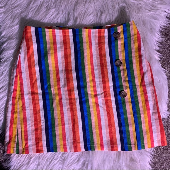 Le Lis Dresses & Skirts - Le Lis linen and cotton mini skirt size small